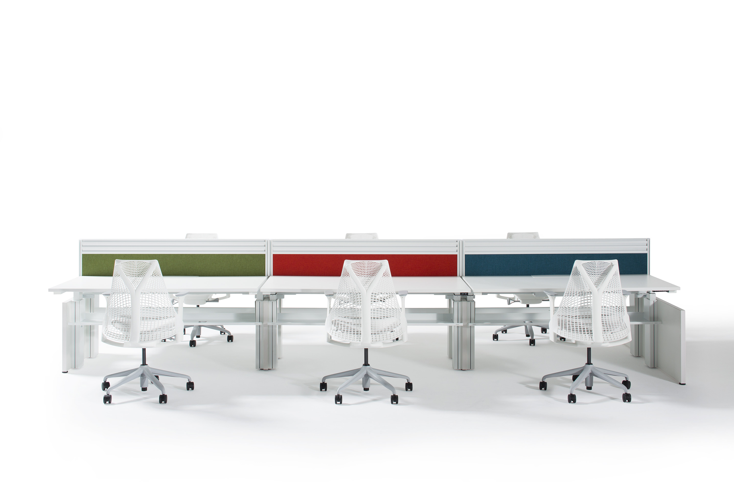 办公屏风|屏风工作站|办公家具|设计师家具|Renew Link 开放式办公区